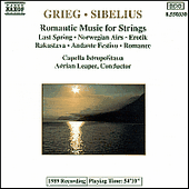 GRIEG / SIBELIUS: Romantic Music for Strings