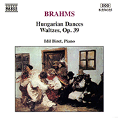 BRAHMS, J.: 10 Hungarian Dances, WoO 1 / 16 Waltzes, Op. 39 (Biret)