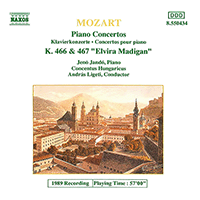 MOZART, W.A.: Piano Concertos Nos. 20 and 21 (Jandó, Concentus Hungaricus, A. Ligeti)