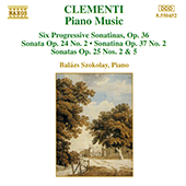 CLEMENTI: 6 Progressive Piano Sonatinas, Op. 36 / Piano Sonatas