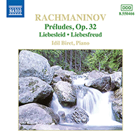RACHMANINOV:Préludes Op.32 etc BIRET,IDIL