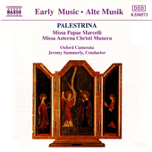 PALESTRINA, G.P. da: Missa Papae Marcelli (Oxford Camerata, Summerly)