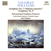 VAUGHAN WILLIAMS: Symphonies Nos. 7 and 8