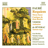 FAURÉ, G.: Requiem / Messe Basse (Beckley, Gedge, Oxford Schola Cantorum, Carey, Oxford Camerata, Summerly)