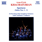 KHACHATURIAN, A.I.: Spartacus, Suites Nos. 1- 3