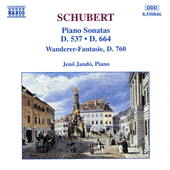 SCHUBERT, F.: Piano Sonatas, D. 537 and 664 / Wandererfantasie (Jandó)