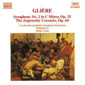 GLIERE: Symphony No. 2 / The Zaporozhy Cossacks