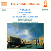 VIVALDI: Cello Concertos, Vol. 2