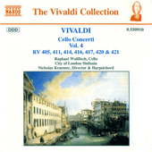 VIVALDI: Cello Concertos, Vol. 4