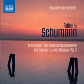 SCHUMANN, R.: Arrangements for Piano Duet, Vol. 2 (Eckerle Piano Duo) - String Quartets Nos. 1 and 2