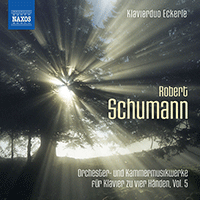 SCHUMANN, R.: Arrangements for Piano Duet, Vol. 5 (Eckerle Piano Duo) - Symphonies Nos. 1 and 4