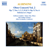 ALBINONI: Oboe Concertos, Vol. 2