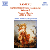 RAMEAU: Harpsichord Music, Vol. 2