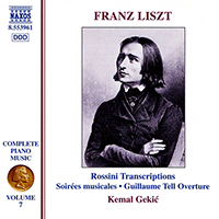 LISZT: Rossini Transcriptions (Liszt Complete Piano Music, Vol. 7)