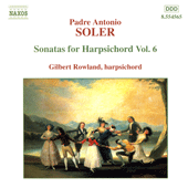 SOLER, A.: Sonatas for Harpsichord, Vol. 6