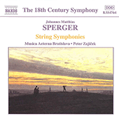 SPERGER: String Symphonies