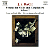 BACH, J.S.: Sonatas for Violin and Harpsichord, Vol. 2