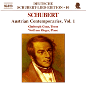 SCHUBERT, F.: Lied Edition 10 - Austrian Contemporaries, Vol. 1
