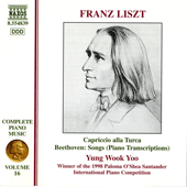 LISZT: Beethoven Song Transcriptions (Liszt Complete Piano Music, Vol. 16)
