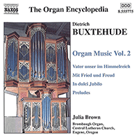 BUXTEHUDE: Organ Music, Vol. 2