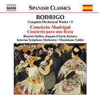 RODRIGO: Concierto Madrigal / Concierto para una Fiesta (Complete Orchestral Works, Vol. 5)