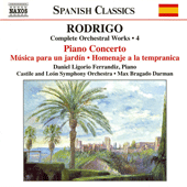 RODRIGO: Piano Concerto / Musica para un Jardin (Complete Orchestral Works, Vol. 4)