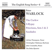 WARLOCK: Curlew (The) / Lillygay / Peterisms / Saudades (English Song, Vol. 4)