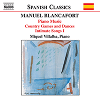 BLANCAFORT, M.: Piano Music, Vol. 2 (Villalba) - Jocs i danses al camp / Cants intims I