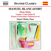 BLANCAFORT, M.: Piano Music, Vol. 3 (Villalba) - Camins / Cants intims II / El parc d'atraccions / Pastoral