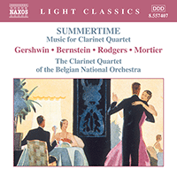 SUMMERTIME - MUSIC FOR CLARINET QUARTET