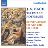 BACH, J.S. / HOFFMANN / TELEMANN: Alto and Tenor Cantatas, BWV 35, 55, 160, 189
