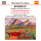 RODRIGO: Concierto Pastorale / Fantasia para un Gentilhombre (Complete Orchestral Works, Vol. 8)