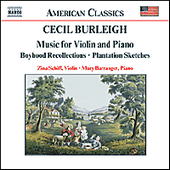 BURLEIGH: Music for Violin and Piano