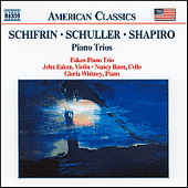 SCHIFRIN / SCHULLER / SHAPIRO: Piano Trios