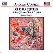 COATES, G.: String Quartets Nos. 1, 5 and 6 (Kreutzer Quartet)