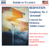 BERNSTEIN: Symphony No. 1 / Concerto for Orchestra