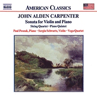 CARPENTER: Violin Sonata / String Quartet / Piano Quintet