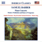 BARBER: Piano Concerto / Die Natali / Medea's Meditation