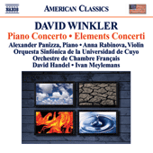 WINKLER, D.: Piano Concerto / Elements Concerti (Panizza, Rabinova)