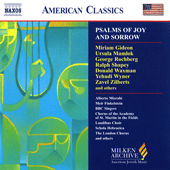 PSALMS OF JOY AND SORROW