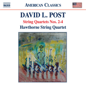 POST, D.L.: String Quartets Nos. 2-4 / Fantasia on a Virtual Choral (Hawthorne String Quartet)