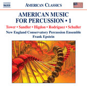 American Music for Percussion, Vol. 1 (New England Conservatory Percussion Ensemble, Epstein)