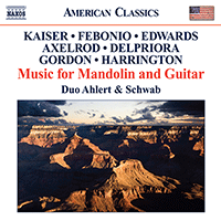 Mandolin and Guitar Music (American) - KAISER, T. / FEBONIO, T.G. / EDWARDS, T.D. / AXELROD, L. (Duo Ahlert and Schwab)