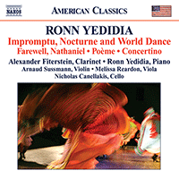 YEDIDIA, R.: Impromptu, Nocturne and World Dance (Fiterstein, Yedidia)