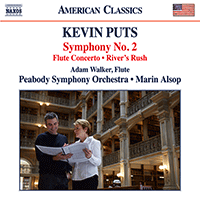 PUTS, K.: Symphony No. 2 / Flute Concerto (A. Walker, Peabody Symphony, Alsop)