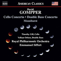 GOMPPER, D.: Cello Concerto / Double Bass Concerto / / Moonburst (Gill, Orhon, Royal Philharmonic, Siffert)