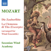 MOZART, W.A.: Magic Flute (The) / La Clemenza di Tito (arr. for wind ensemble) (Saxonian Woodwind Academy)