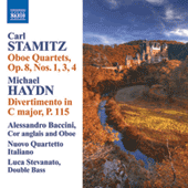 STAMITZ, C.: Oboe Quartets, Op. 8, Nos. 1, 3, 4 / HAYDN, M.: Divertimento in C Major (Baccini)