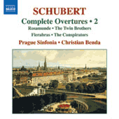 SCHUBERT, F.: Overtures (Complete), Vol. 2 (Prague Sinfonia, C. Benda)