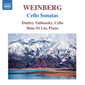 WEINBERG, M.: Cello Sonatas Nos. 1 and 2 / Cello Solo Sonatas Nos. 1 and 3 (Yablonsky, Hsin-ni Liu)